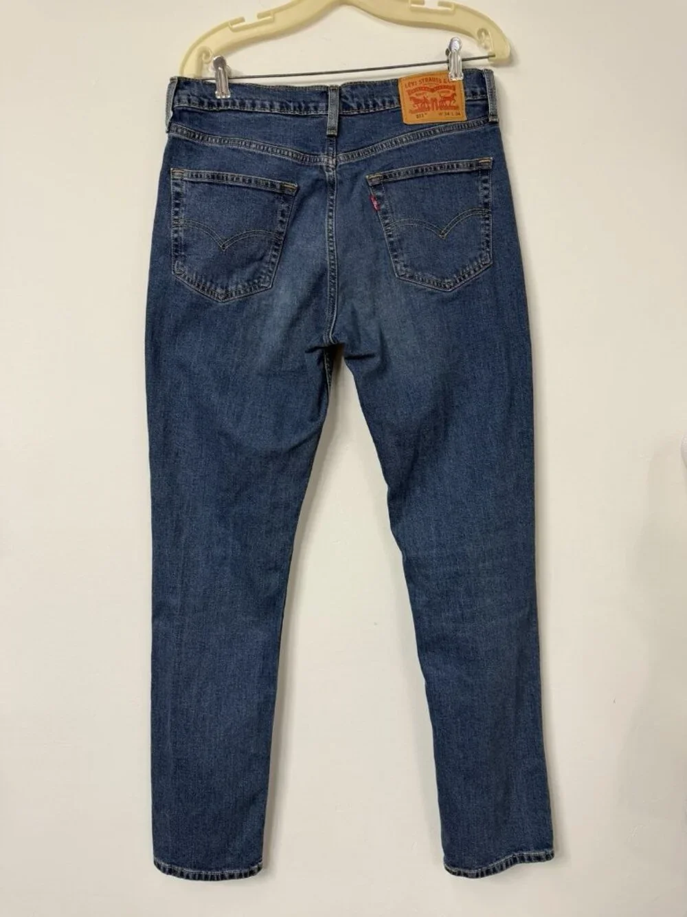 Levis 511 Jeans 34x34 fits 34x33) Men’s Blue Denim Slim Fit Straight Medium Wash